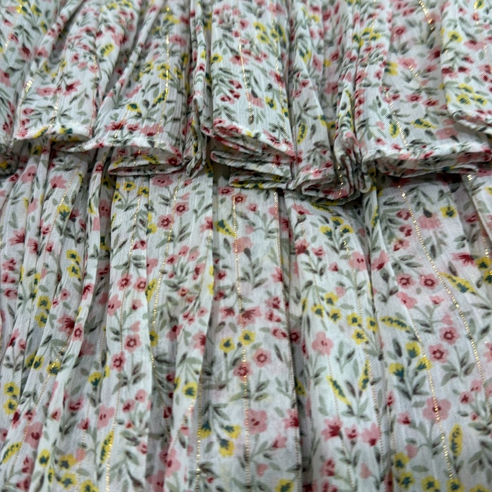 Floral Ruffle Skirt - Multicolor - Picture 4 of 4